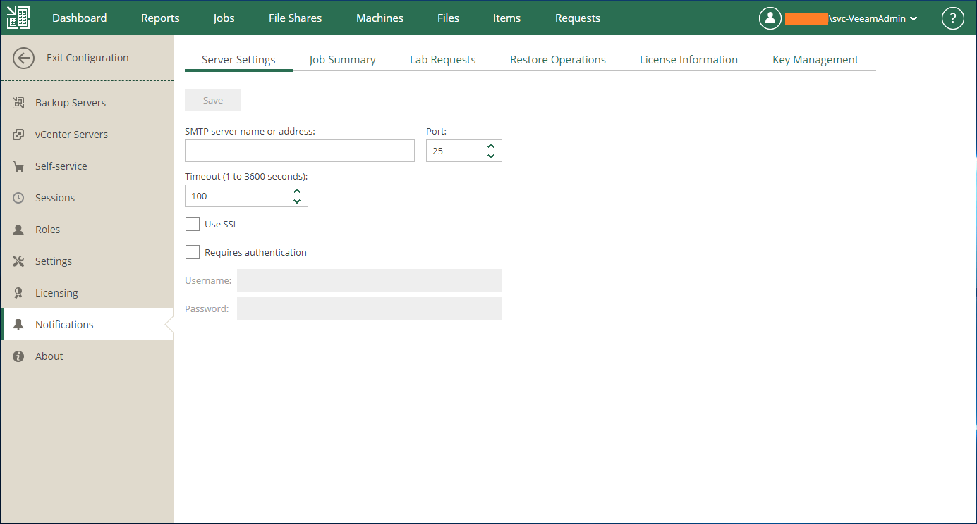 domalab.com Veeam BEM setup 011