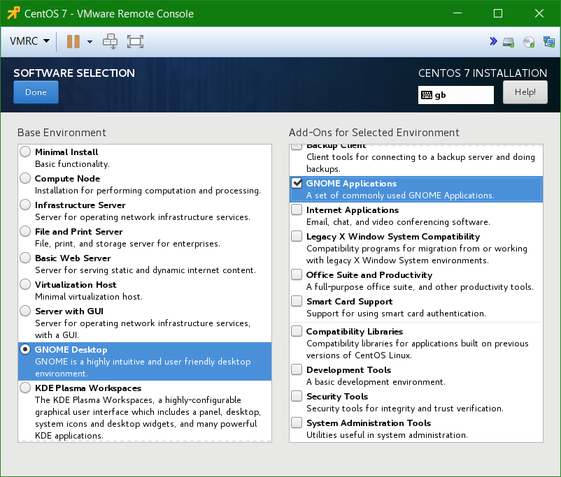 Linux CentOS 7 install on VMware vSphere with open-vm-tools 16 – domalab