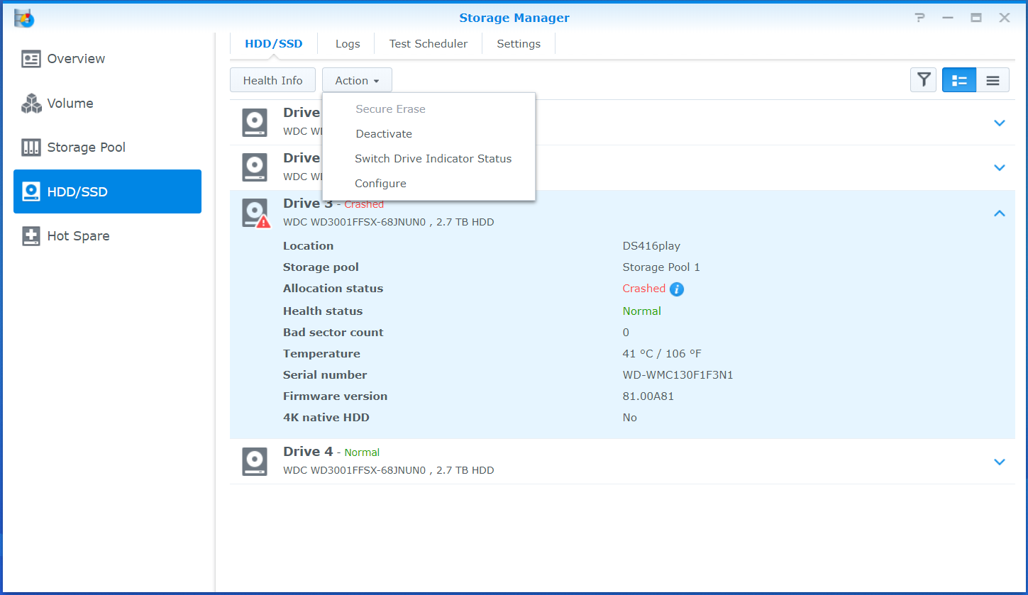 domalab.com Synology disk fail 13