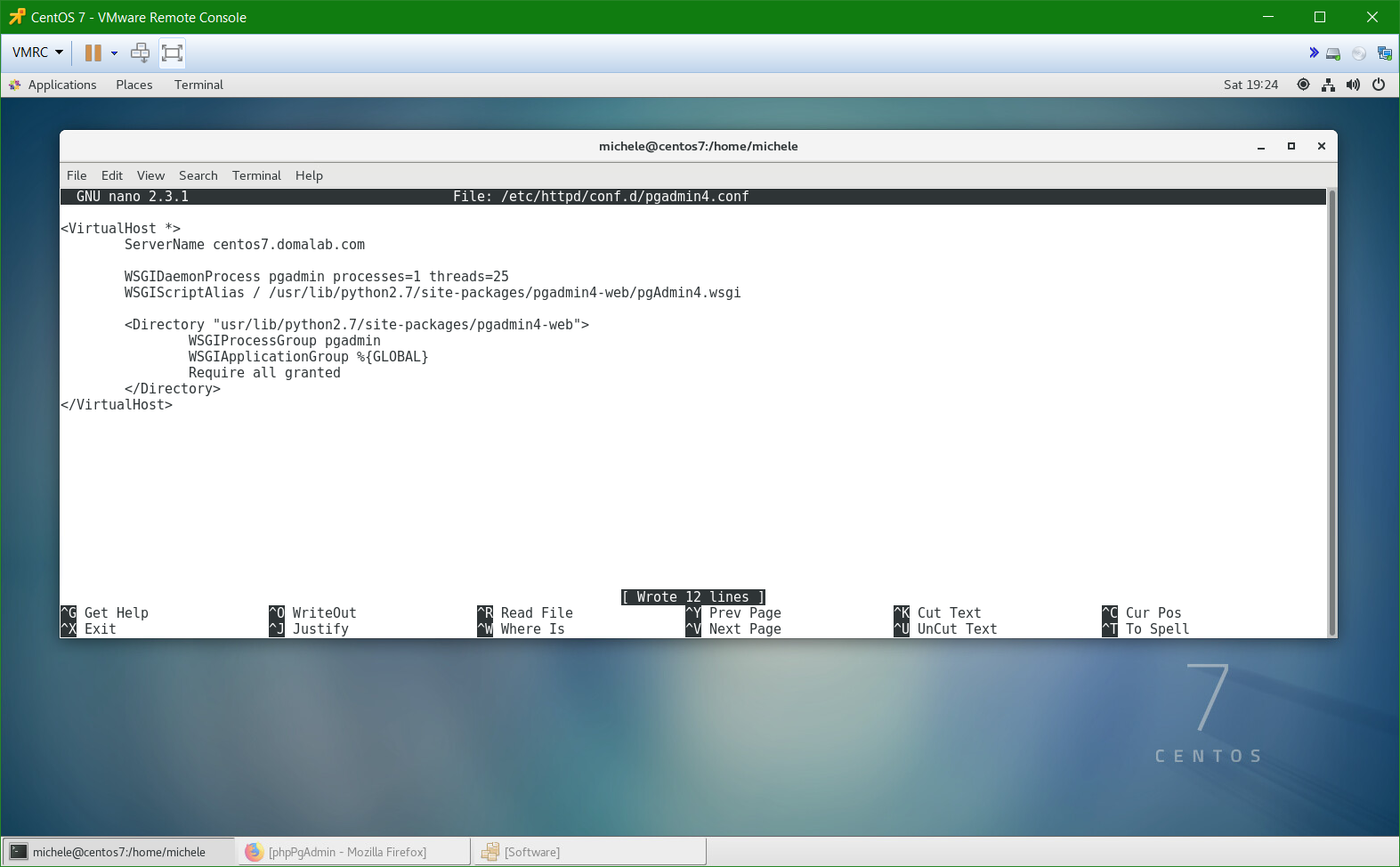 domalab.com Install PostgreSQL on Linux CentOS 7 31 – domalab