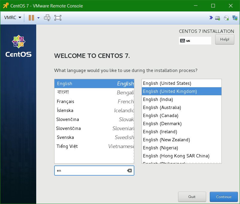 Linux CentOS 7 install on VMware vSphere with open-vm-tools 10 – domalab